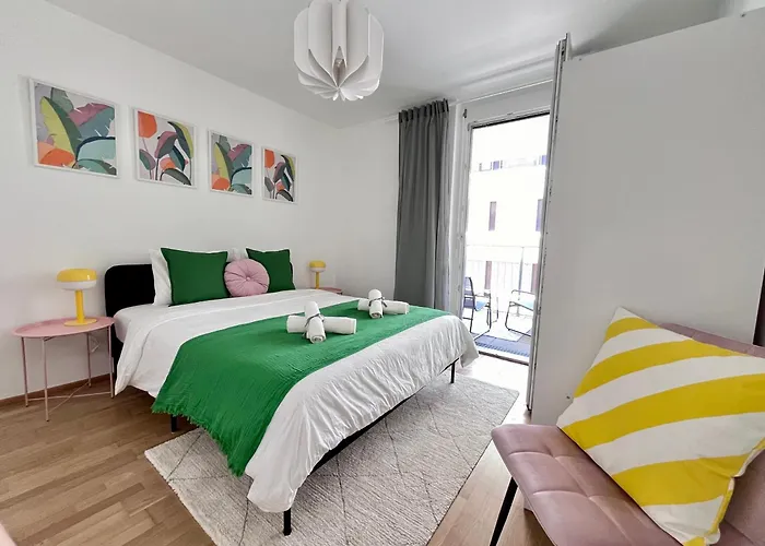 Funky Apartment Near Central Station Free Parking